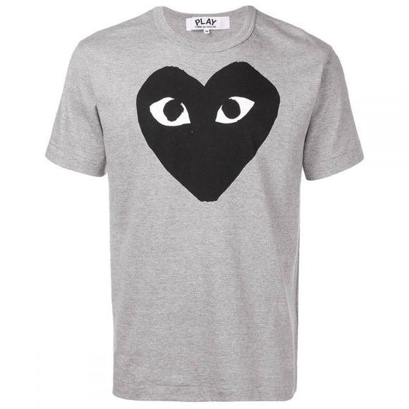 cdg grey shirt